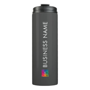 Moderne minimalistische Sjabloon Business Logo Pro Thermosbeker