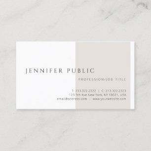 Moderne minimalistische Sjabloon Professional Visitekaartje