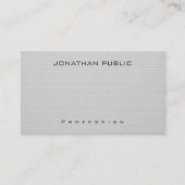 Moderne minimalistische Sjabloon Professional Visitekaartje (Voorkant)