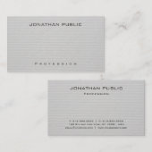 Moderne minimalistische Sjabloon Professional Visitekaartje (Voorkant / Achterkant)