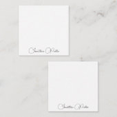 Moderne Minimalistische Sjabloon van de Namen van (Voorkant / Achterkant)