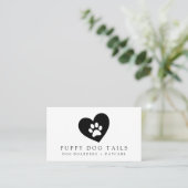 Moderne minimalistische sociale mediapiconnen visitekaartje (Staand voorkant)