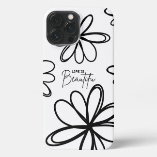 Moderne minimalistische stijlvolle Hoesje-Mate iPh iPhone 13 Pro Max Hoesje