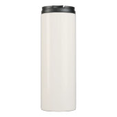 Moderne minimalistische stijlvolle thermische tumb thermosbeker (Achterkant)