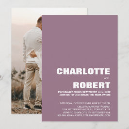 Moderne Minimalistische Stof Roze Huwelijksrecepti Kaart