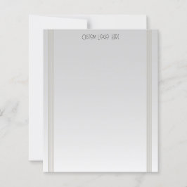 Moderne minimalistische streep grijs verloop