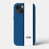 Moderne Minimalistische Strepen Gemerkt Trendy Bla Case-Mate iPhone Case (Achterkant)
