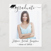 Moderne minimalistische studiegroep 2 FOTO Aankondigingskaart (Voorkant)