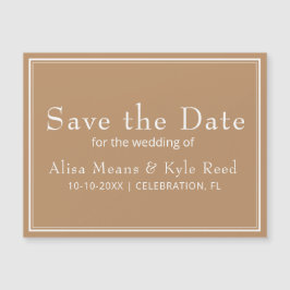 Moderne minimalistische Tan Beige