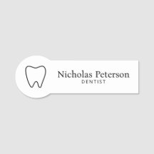 Moderne minimalistische tandarts tandheelkundige k