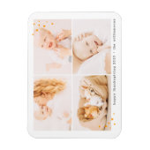 Moderne, minimalistische Thanksgiving voor aangepa Magneet (Verticaal)