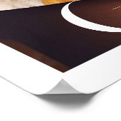 Moderne Minimalistische Tijdschriftcover | Verjaar Poster (Hoek)