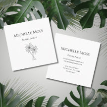 Moderne minimalistische tropische palmbomen tekeni