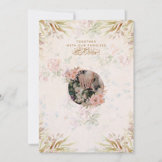 Moderne Minimalistische Trouw Uitnodigingskaart –  Kaart