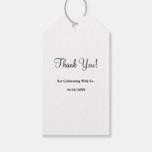 Moderne Minimalistische Trouwcadeaukaartjes