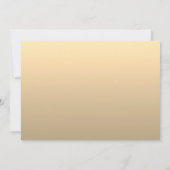 Moderne Minimalistische Trouwdag Save The Date (Achterkant)