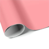 Moderne Minimalistische Tulp Roze Gradiënt Cadeaupapier (Rol Hoek)