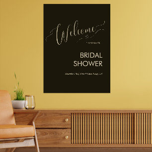 Moderne Minimalistische Typografie Bruidsborrel We Poster