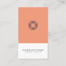 Moderne minimalistische typografie Logo Verticaal