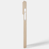 Moderne Minimalistische Typografie naam monogram Case-Mate iPhone Case (Achterkant / Links)
