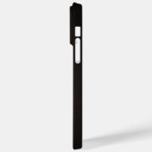 Moderne Minimalistische Typografie naam monogram Case-Mate iPhone Case (Achterkant / Links)