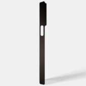 Moderne Minimalistische Typografie naam monogram Case-Mate iPhone Case (Achterkant / Rechts)