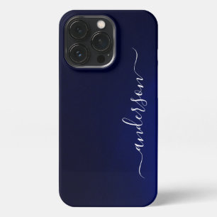 Moderne Minimalistische Typografie naam monogram iPhone 13 Pro Hoesje