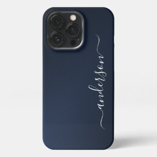 Moderne Minimalistische Typografie Naam monogram iPhone 13 Pro Hoesje