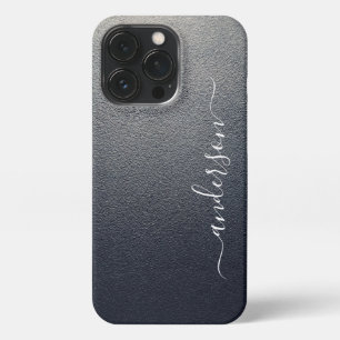 Moderne Minimalistische Typografie naam monogram iPhone 13 Pro Hoesje