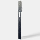 Moderne minimalistische typografie naam monogramme Case-Mate iPhone case (Achterkant / Rechts)