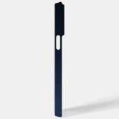 Moderne minimalistische typografie naam monogramme Case-Mate iPhone case (Achterkant / Rechts)