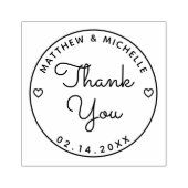 Moderne minimalistische typografie Weddenschap Dan Rubberstempel (Afrduk)