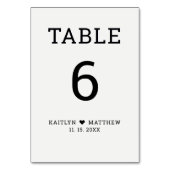 Moderne minimalistische typografie zwart op grijze kaart (Achterkant)