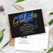 Moderne minimalistische uitnodiging van de GraduPa