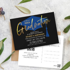 Moderne minimalistische uitnodiging van de GraduPa