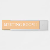 Moderne minimalistische vergaderzaal Administratie Deurbordje (Voorkant)