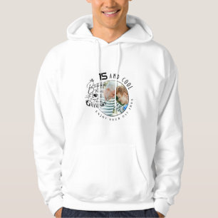Moderne Minimalistische Verjaardag Kleinkind Hoodie