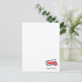 Moderne Minimalistische Verjaardagsfeest voor Bran Briefkaart (Staand voorkant)