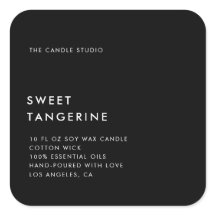 Moderne minimalistische verpakking Kandle Cosmetic