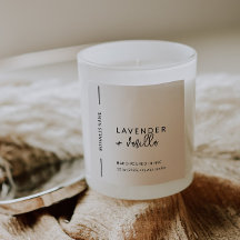 Moderne minimalistische verpakking Kandle Cosmetic