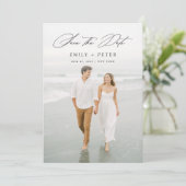 Moderne minimalistische verticale foto's slaan de  kaart (Staand voorkant)