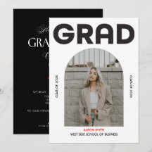 Moderne minimalistische vette zwarte typografie ge