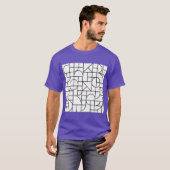 Moderne Minimalistische Vormen T-shirt (Voorkant volledig)