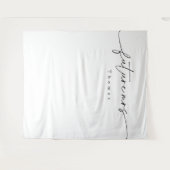 Moderne minimalistische Vrijgezellenfeest achtergr Wandkleed (Voorkant (horizontaal))