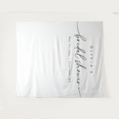 Moderne minimalistische Vrijgezellenfeest achtergr Wandkleed (Voorkant (horizontaal))