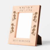 Moderne minimalistische we houden van je moederdag gegraveerde lijstjes (Links)