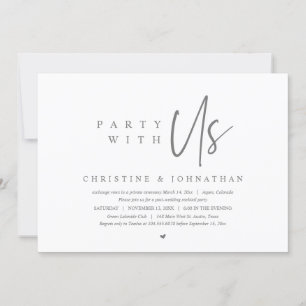 Moderne minimalistische weddenschappen, Partij met Kaart