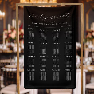 Moderne minimalistische weddenschapskaart spandoek