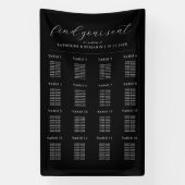 Moderne minimalistische weddenschapskaart spandoek (Verticaal)