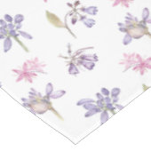 Moderne minimalistische Wildflower Bloemen Party D Tafelkleed (Gekanteld)